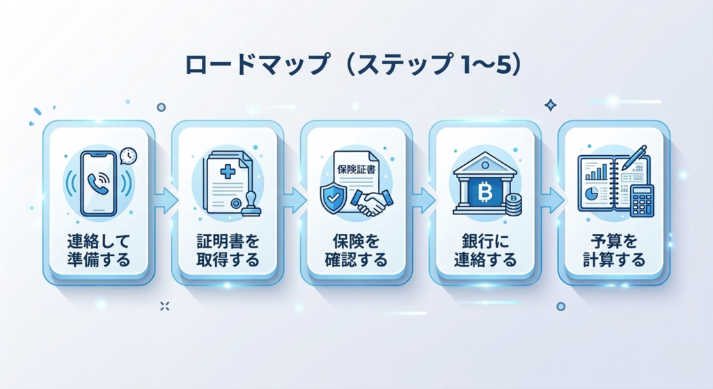 夫が働けなくなったときロードマップ